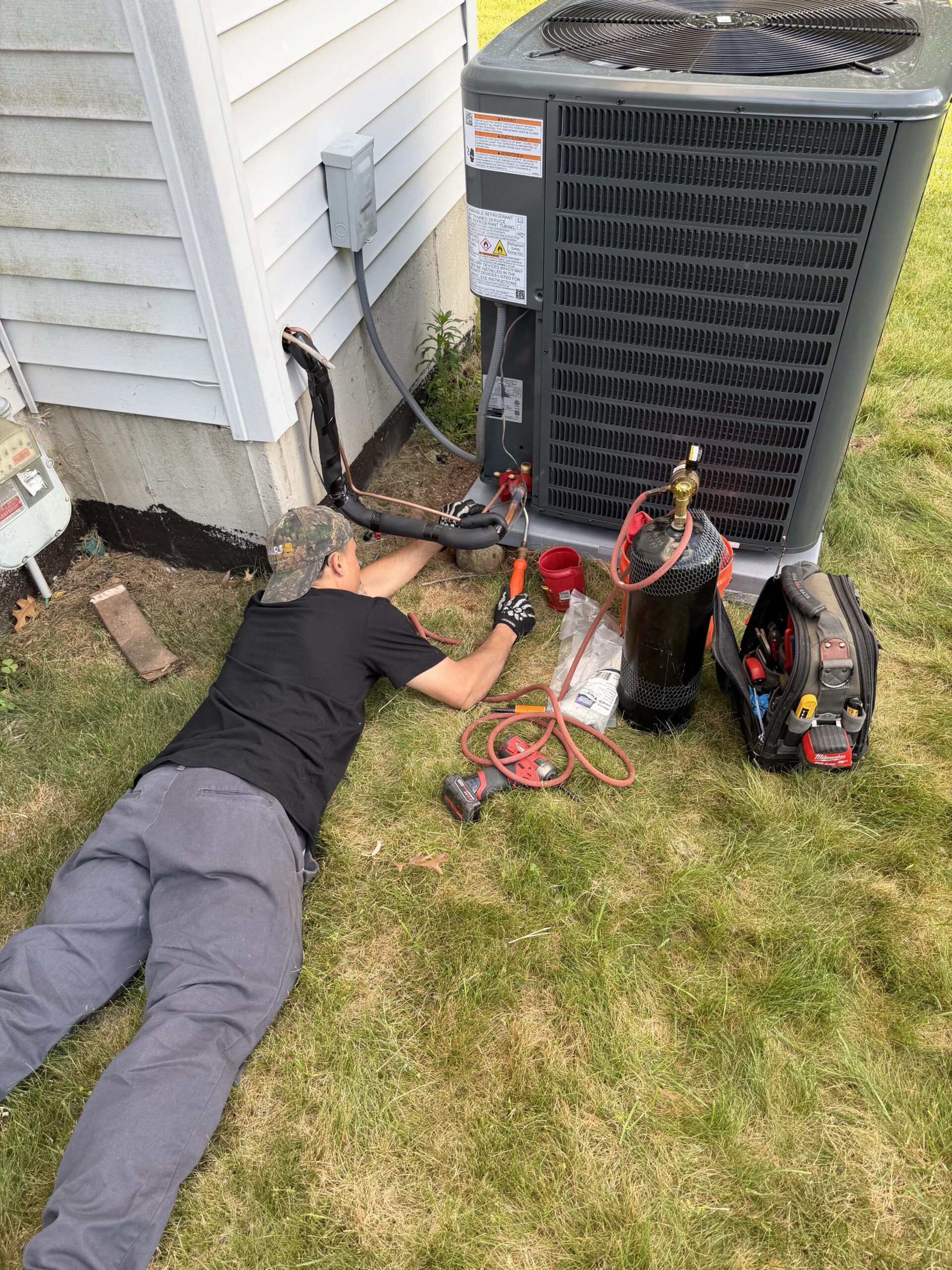 Bristol CT air conditioning installation by Prestige HPE